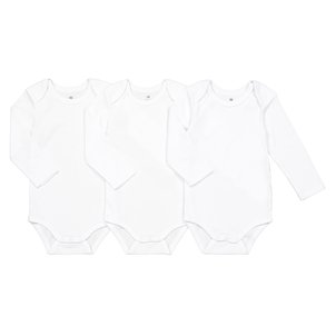 3er-Pack Trägerbodys aus Bio-Baumwolle, 0-3 Jahre LA REDOUTE COLLECTIONS image