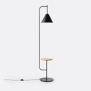 Mugli Iron Lamp with Oak Shelf LA REDOUTE INTERIEURS