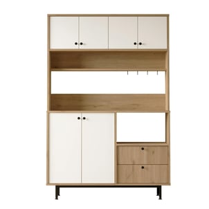 Buffet de cuisine 6 portes 3 niches JENA PIER IMPORT