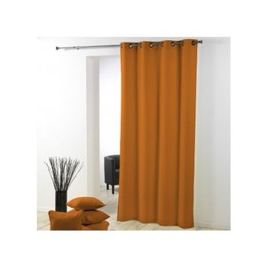 Voilage orange et gris | La Redoute Voilage orange et gris | La Redoute