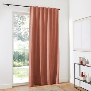 Velvet Thermal Curtain with Hidden Tabs LA REDOUTE INTERIEURS