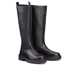 Botas em pele, rasto estriado LA REDOUTE COLLECTIONS