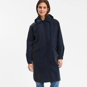 Trench oversize com capuz, Signature PRISCA LA REDOUTE COLLECTIONS