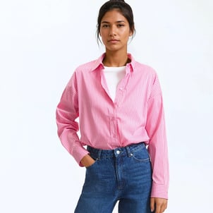 Chemise rayée ample, Signature APOLLINE LA REDOUTE COLLECTIONS