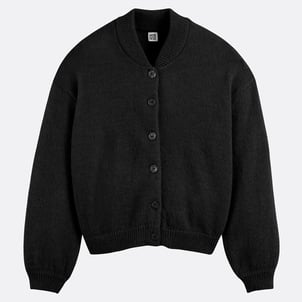 Vest met hoog gesloten hals, grof tricot van mixed alpaca LA REDOUTE COLLECTIONS