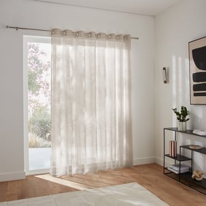 Cortinado, grande largura, com ilhós, Nyong LA REDOUTE INTERIEURS