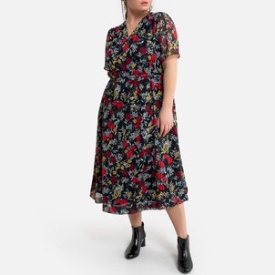 Wickelkleid, geblümt LA REDOUTE COLLECTIONS PLUS image
