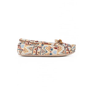 Mocassins en daim fourrés en laine CALLY MINNETONKA