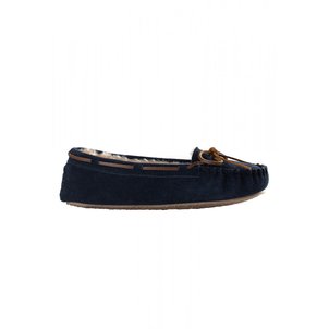 Mocassins en daim fourrés en laine CALLY MINNETONKA