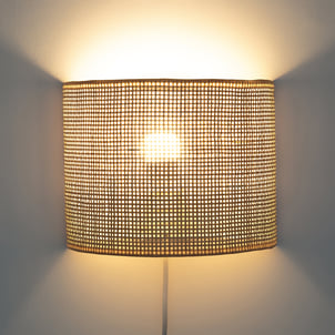 Wandlamp in gevlochten rotan, Dolkie LA REDOUTE INTERIEURS