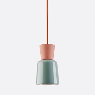 Suspension en céramique colorée Ø 12 cm, Jimna LA REDOUTE INTERIEURS