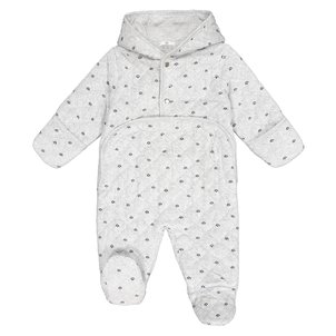 Samt-Overall mit Kapuze, 1-18 Monate LA REDOUTE COLLECTIONS image