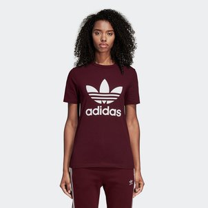 tee shirt adidas trefoil femme