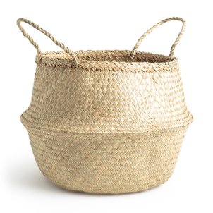 Rixy soft woven basket, h50cm , natural, La Redoute Interieurs | La Redoute