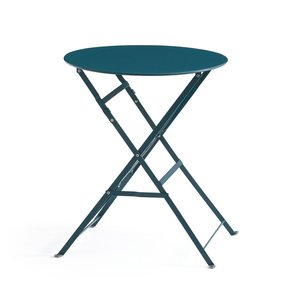 Table Pliante Carree Metal Ozevan La Redoute Interieurs La Redoute