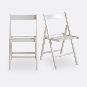 Стулья складные из массива бука Yann, 2 шт в комплекте SO'HOME