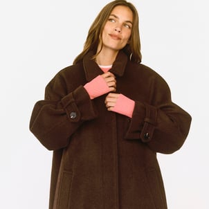 Manteau drap de laine mélangée, Signature ISIDORE LA REDOUTE COLLECTIONS