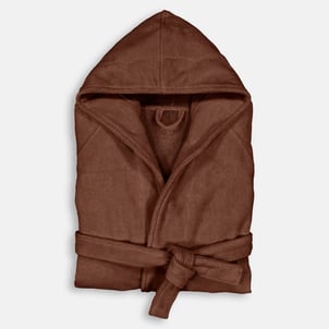 Peignoir capuche éponge velours 450 g/m2, Trizie LA REDOUTE INTERIEURS