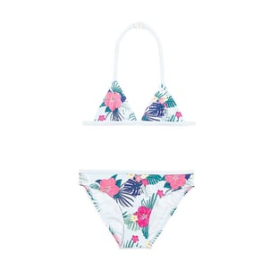 Maillot De Bain 3 Pièces Pour Fille Thème Sirène - Haut + Bas + Jupe à Rabat, Polyester/élasthanne, Pour Plage, Piscine, Fête - 6