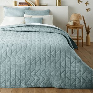 Couvre lit boutis matelassé coton Zig Zag Scenario LA REDOUTE INTERIEURS