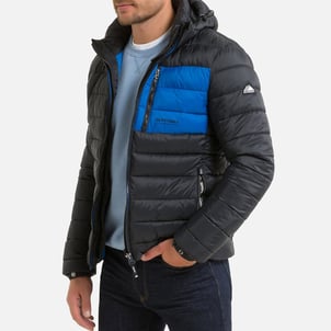Doudoune zippée à capuche Fuji SUPERDRY