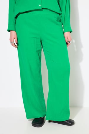 Pantalon en mousseline à jambes larges et STUDIO UNTOLD