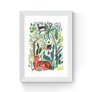 Indian Jungle by Darcie Olley EAST END PRINTS