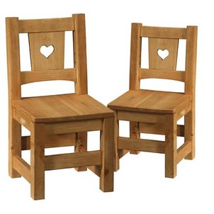 2 x mini chaise rustique pin massif avec coeur blanche terroir 2 x mini chaise rustique - Chaise Rustique 2 x mini chaise rustique pin massif avec coeur blanche terroir 2 x mini chaise rustique - Chaise Rustique