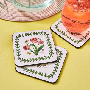 Set of 6  Botanic Garden Coasters PIMPERNEL