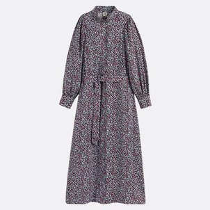 Ausgestelltes, langes Kleid mit langen Ärmeln LA REDOUTE COLLECTIONS