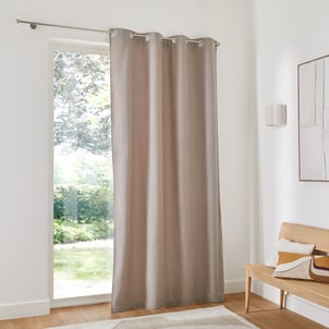 Thermal Fleece Curtain with Eyelets, Tobison LA REDOUTE INTERIEURS