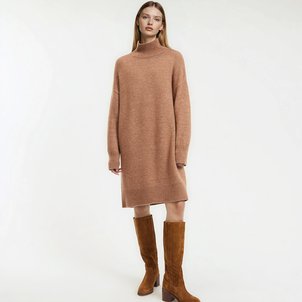 Trui-jurk, kort, lange mouwen LA REDOUTE COLLECTIONS
