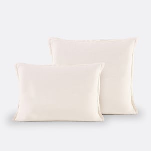 Linot Washed Linen Pillowcase LA REDOUTE INTERIEURS