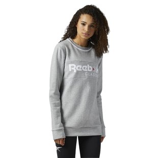 sweat reebok crossfit femme rose