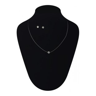 Parure bijoux femme pendentif en strass pour mariage DYMASTYLE