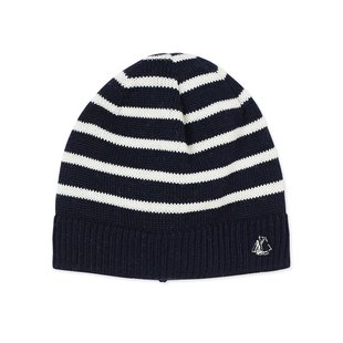 Bonnet garçon en laine mélangée PETIT BATEAU