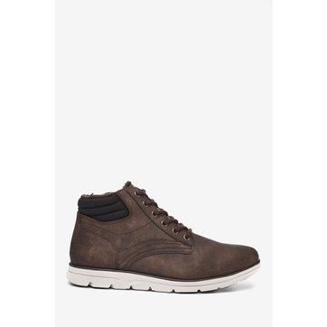 baskets fourrées homme