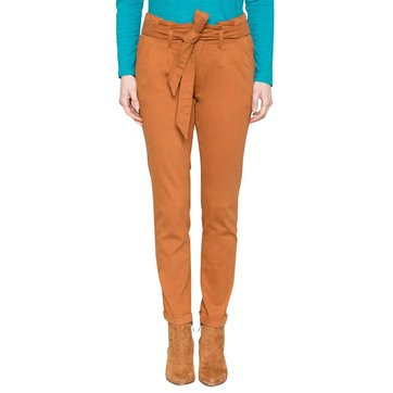 Pantalon coton elasthane femme