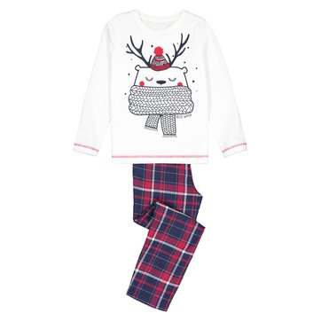 Pijama bimatéria, 3-12 anos LA REDOUTE COLLECTIONS