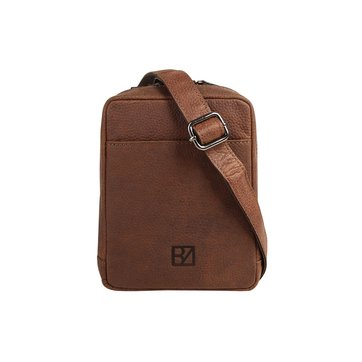 Sac Bandouliere Homme Cuir Marron La Redoute