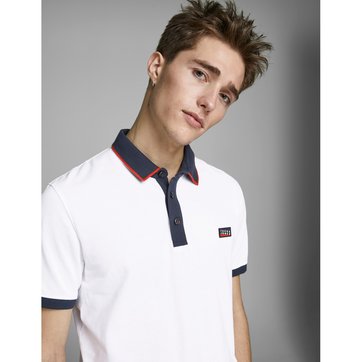 Jack /& Jones Jcocharming Polo LS Shirt para Hombre