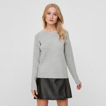 Feinstrickpullover mit rundem Ausschnitt VERO MODA