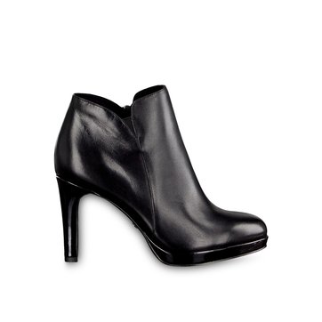 Botas em pele com tacão, Lucinda TAMARIS