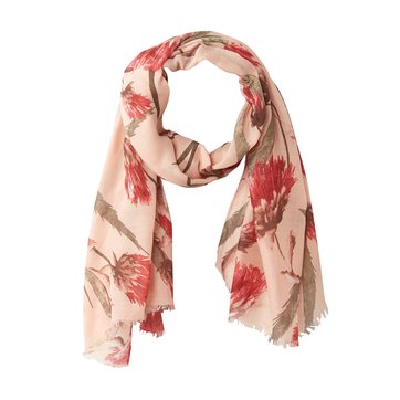 Lenço estampado às flores LA REDOUTE COLLECTIONS