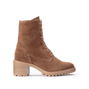 Botines con cordones y suela con relieve LA REDOUTE COLLECTIONS