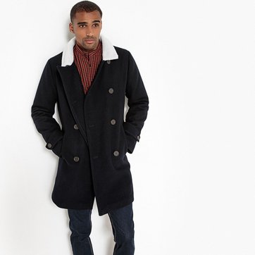 manteau laine homme | la redoute