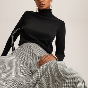 Camisola de gola alta, em caxemira LA REDOUTE COLLECTIONS