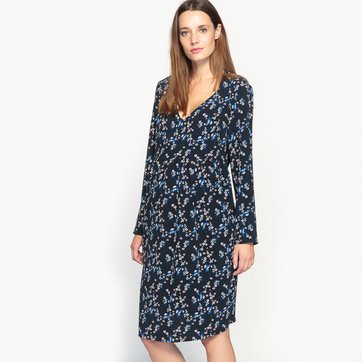 Vestido floral para grávida LA REDOUTE MATERNIDADE