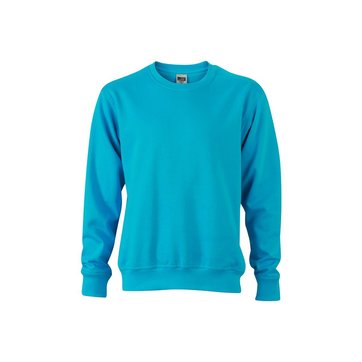 pull homme turquoise