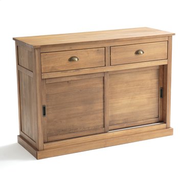 Sideboard Lunja, 2 Türen, 2 Schubladen, Kiefer massiv LA REDOUTE INTERIEURS